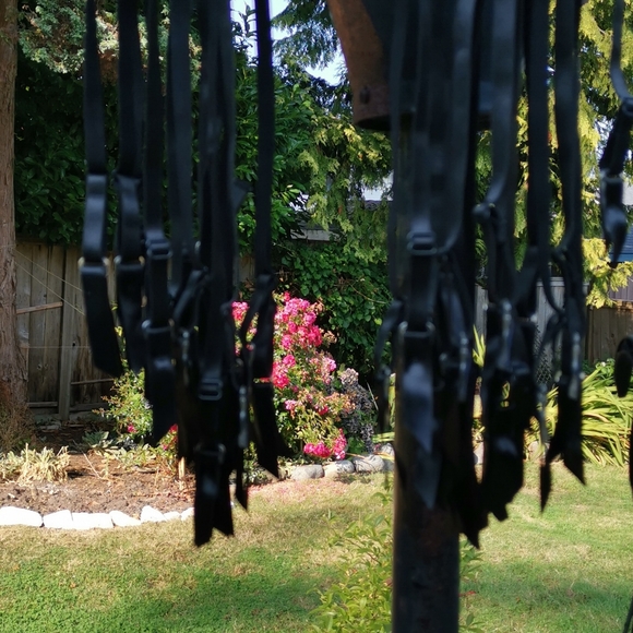 Rene Rofe Black Lace Garter Belt - Picture 3 of 5